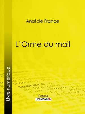 cover image of L'Orme du mail